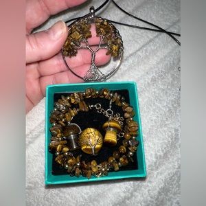 Tiger eye jewelry